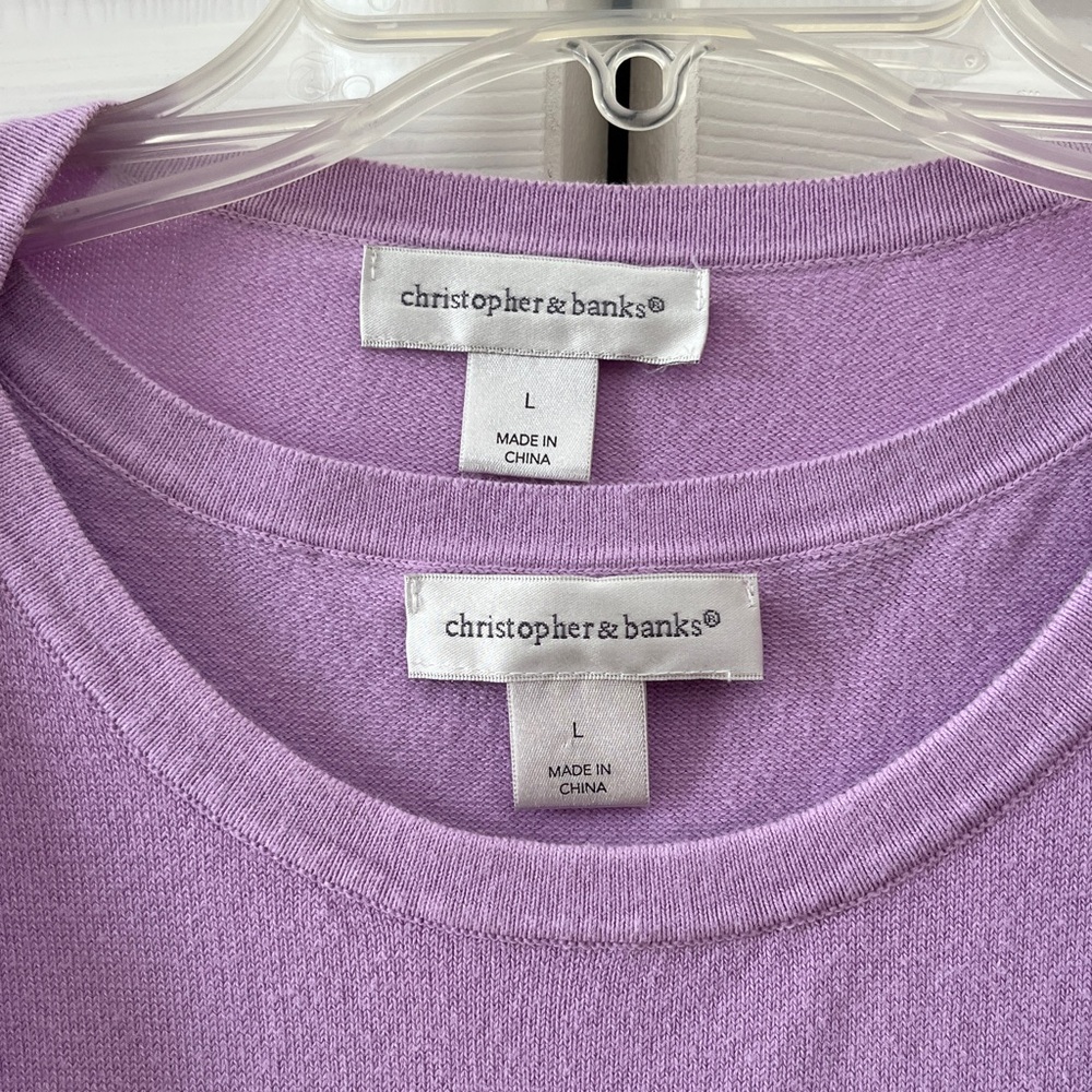 Christopher & Banks sweater set - Picture 2 of 5